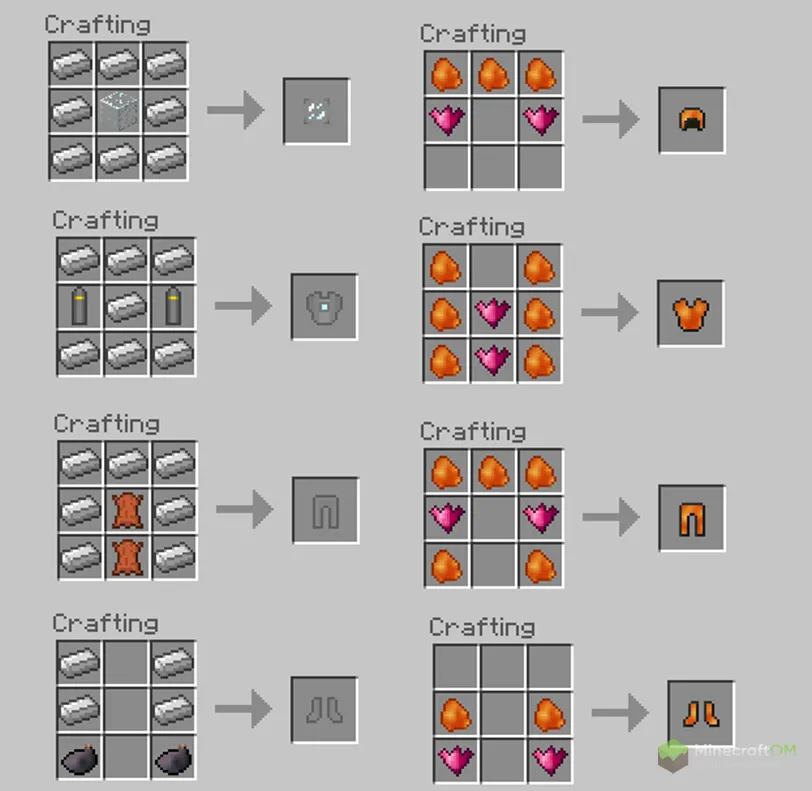 Множество новой брони