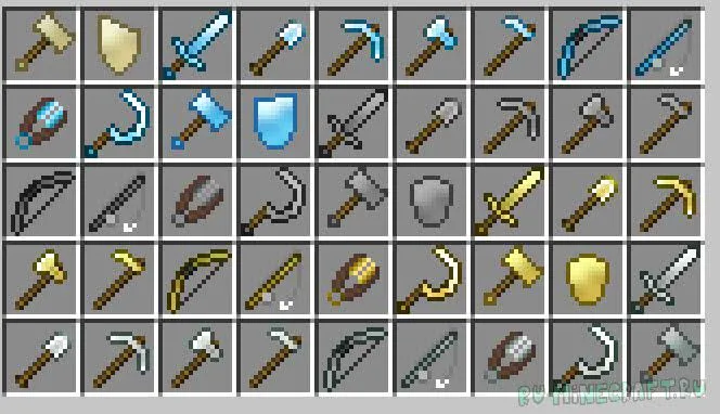 Много новых инструментов