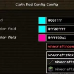 Конфиг мода