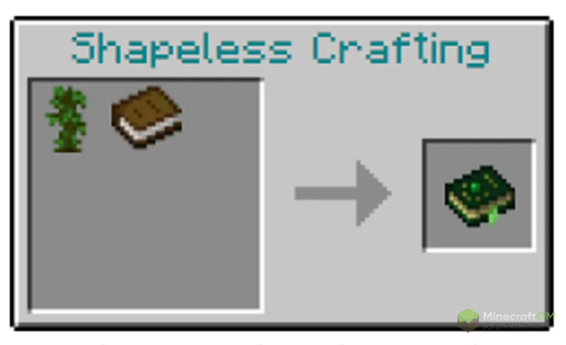 Крафт книги при помощи саженца