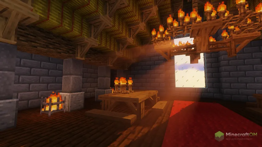 Особняк с новыми блоками