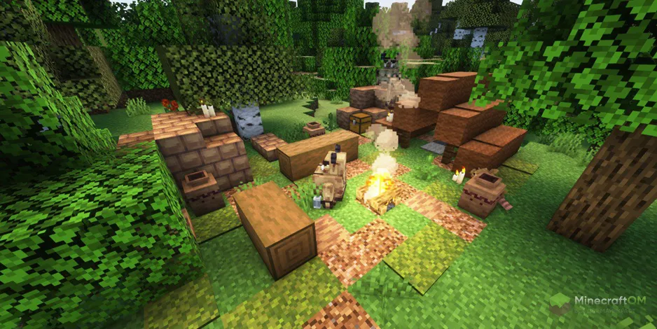 Привал у костра