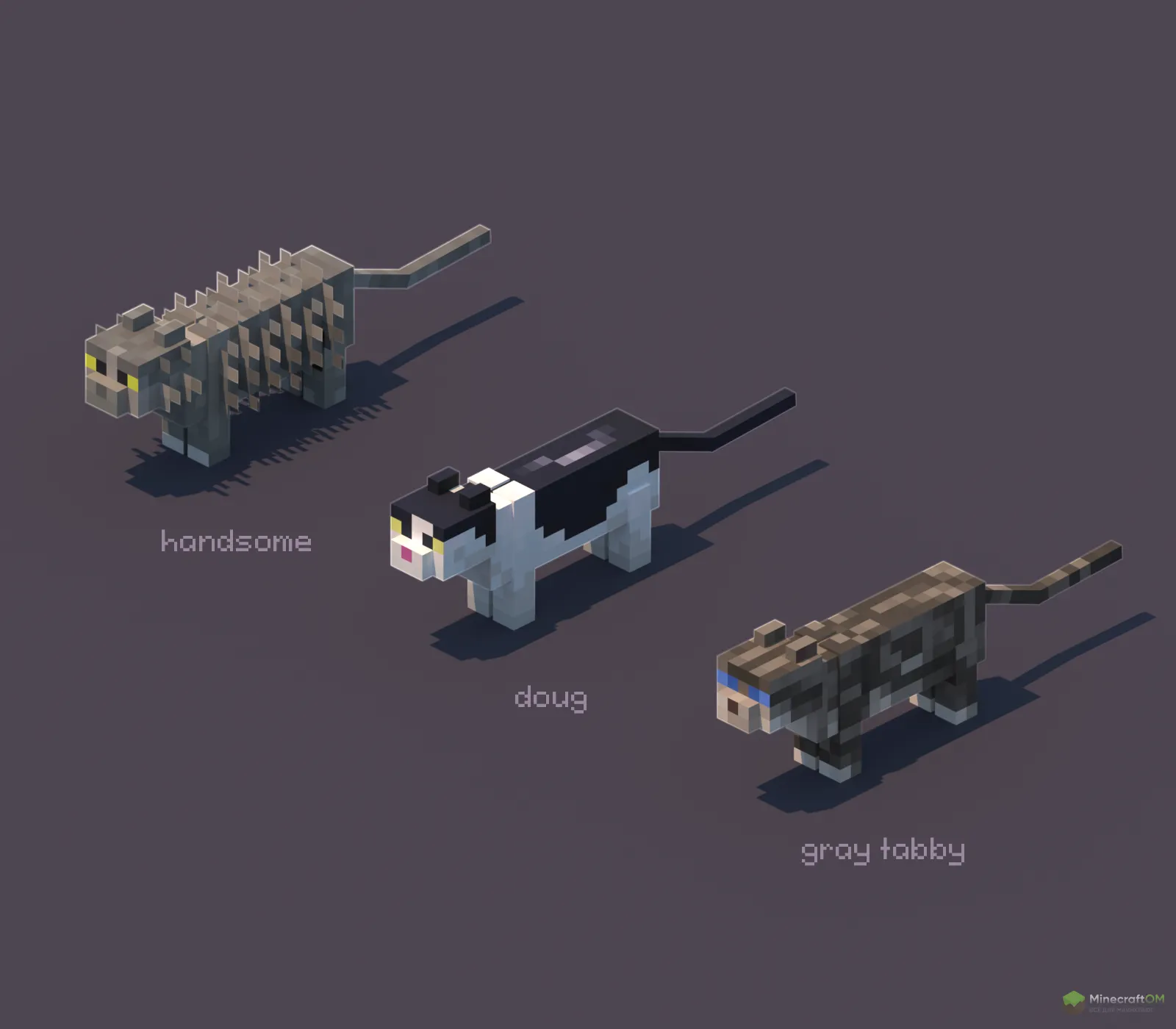 Новые виды моба кот