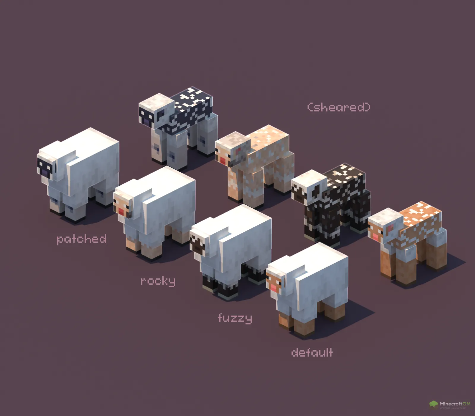 Новые виды моба овца