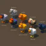 Новые виды моба курица