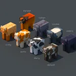 Новые виды моба корова