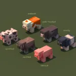 Новые виды моба свинья