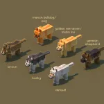 Новые виды моба волк