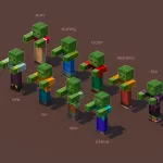 Новые виды моба зомби