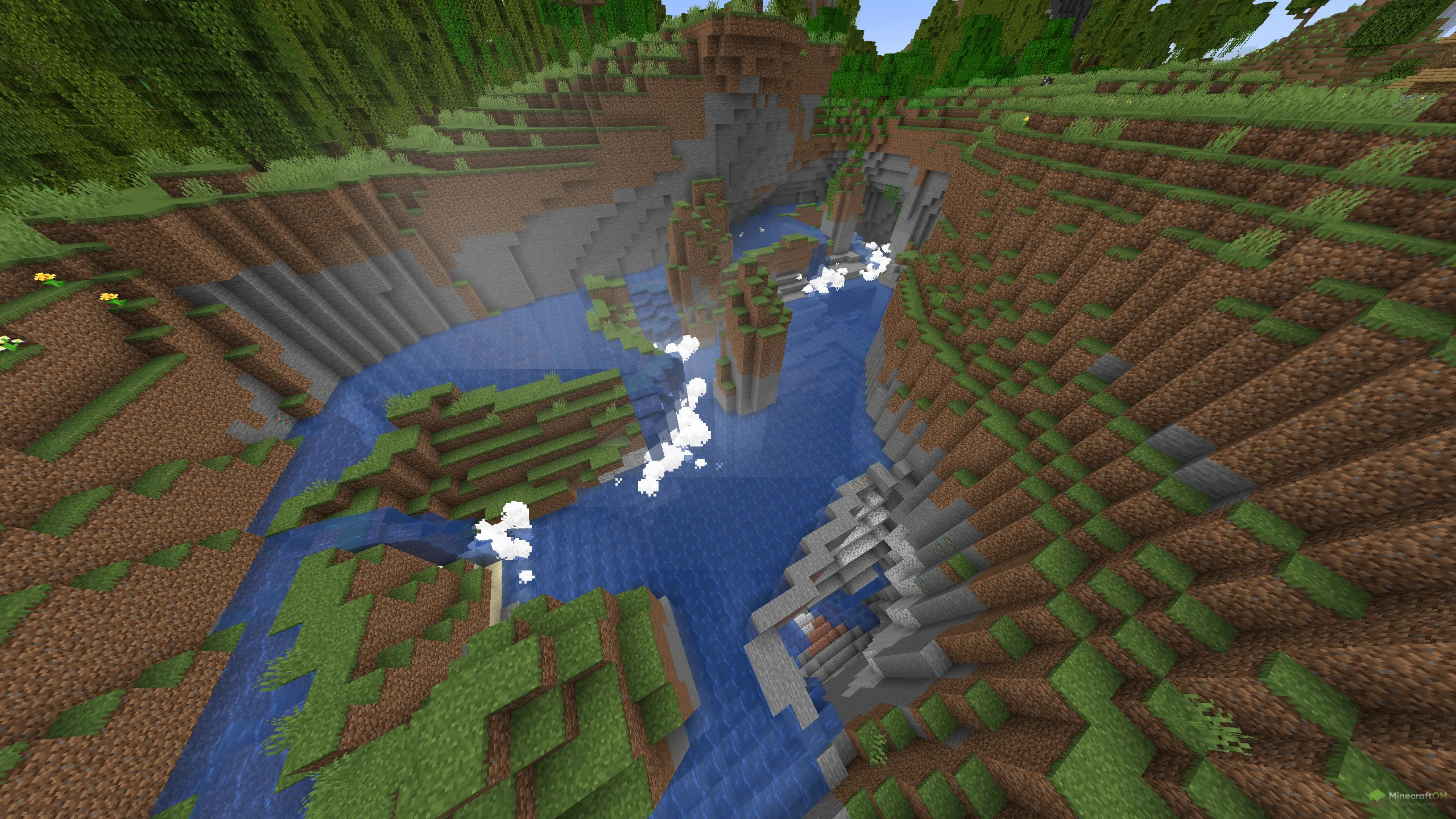 Эффекты от водопада