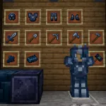 Новые броня, инструменты, руда и оружие