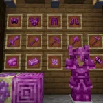 Новые броня, инструменты, руда и оружие