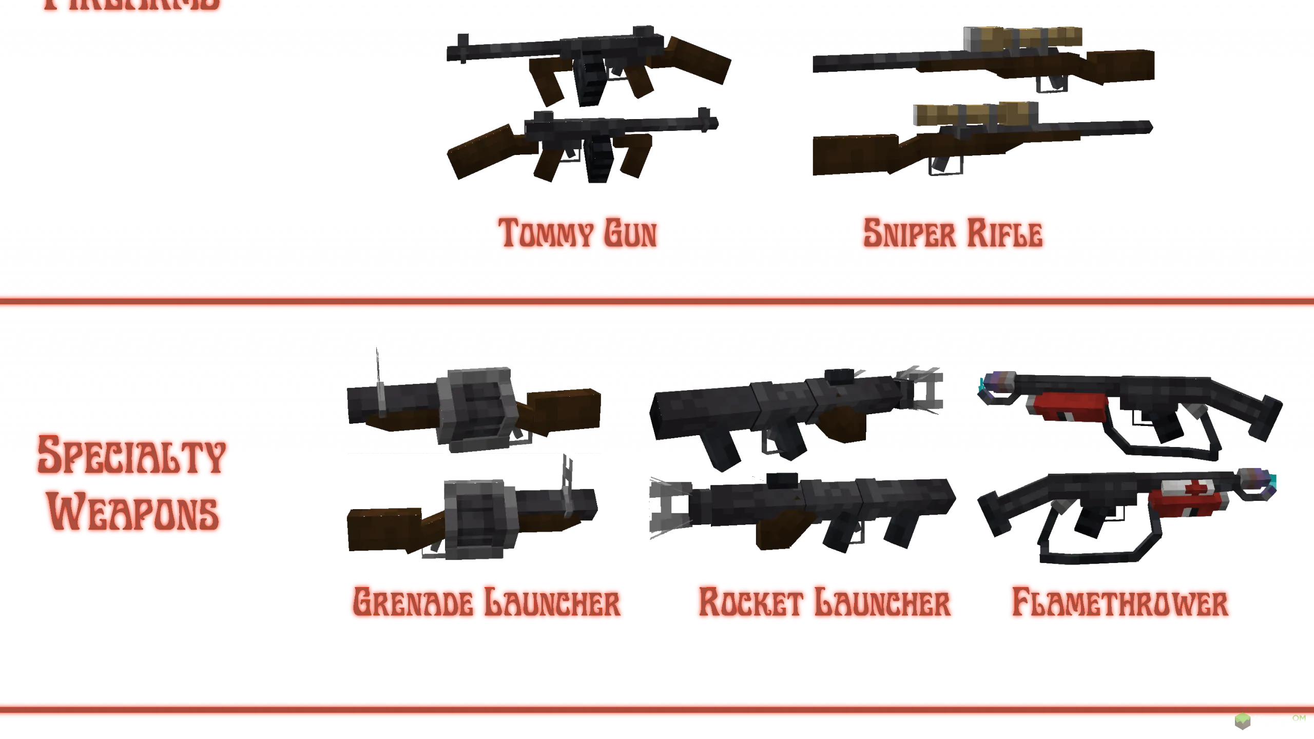 Виды оружия