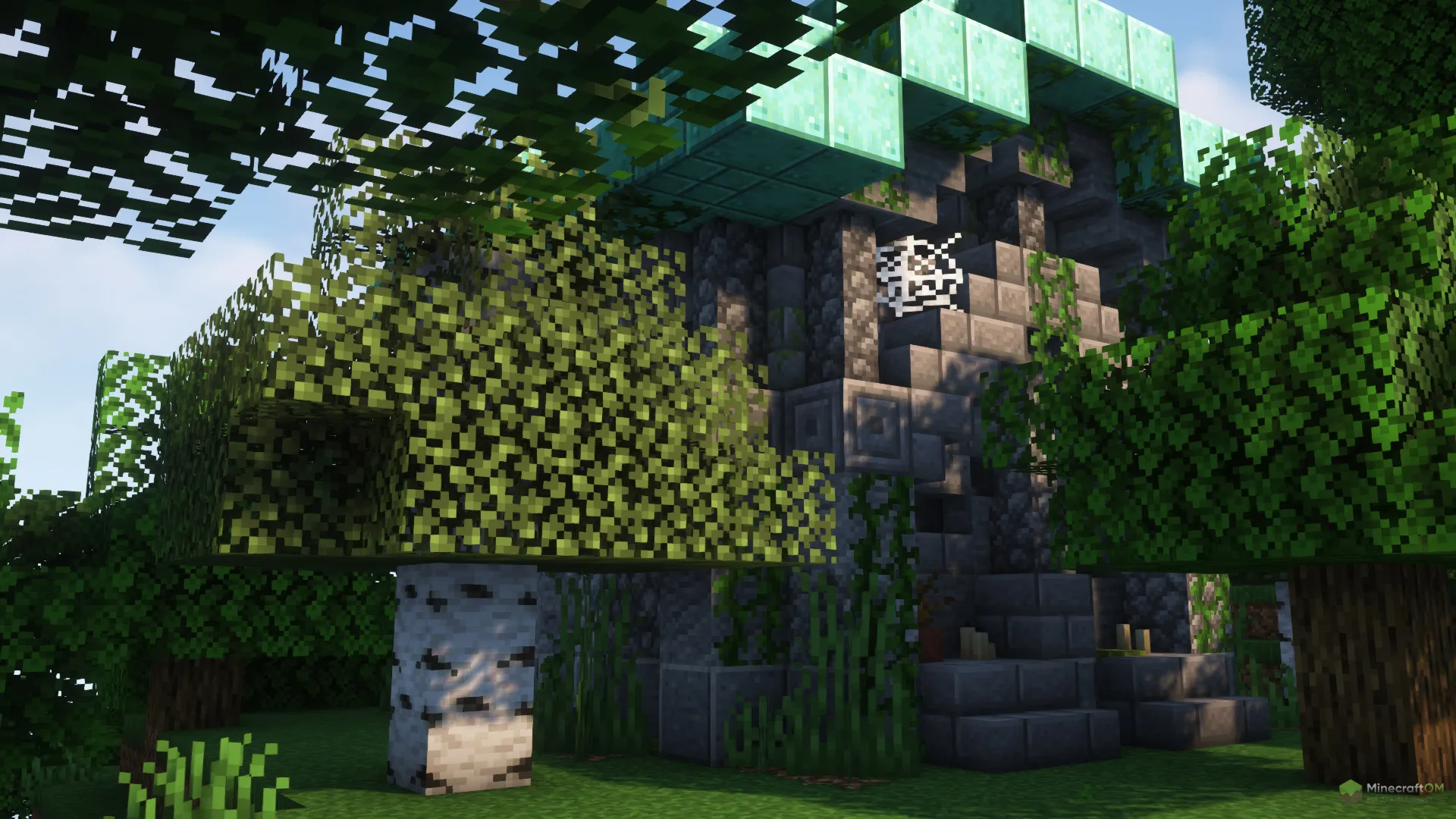 Данж в лесу