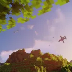 Самолет в небе