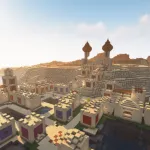 Деревня в пустыне