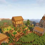 Обычная, но прокаченная деревня