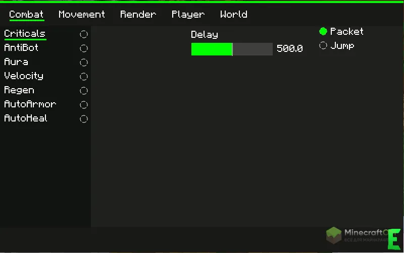 Панель функций