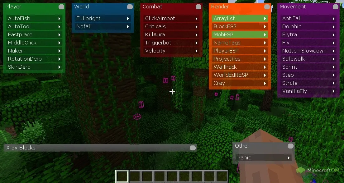 Панель функций