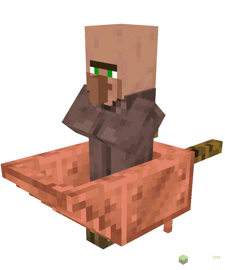 Медная тачка поставляется с 4-мя стандартными медными вариантами