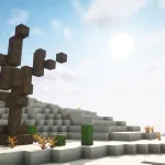 Мёрвтое дерево в пустыне