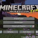 Меню Майнкрафт 1.20.5