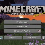 Главное меню Майнкрафт 1.20.6