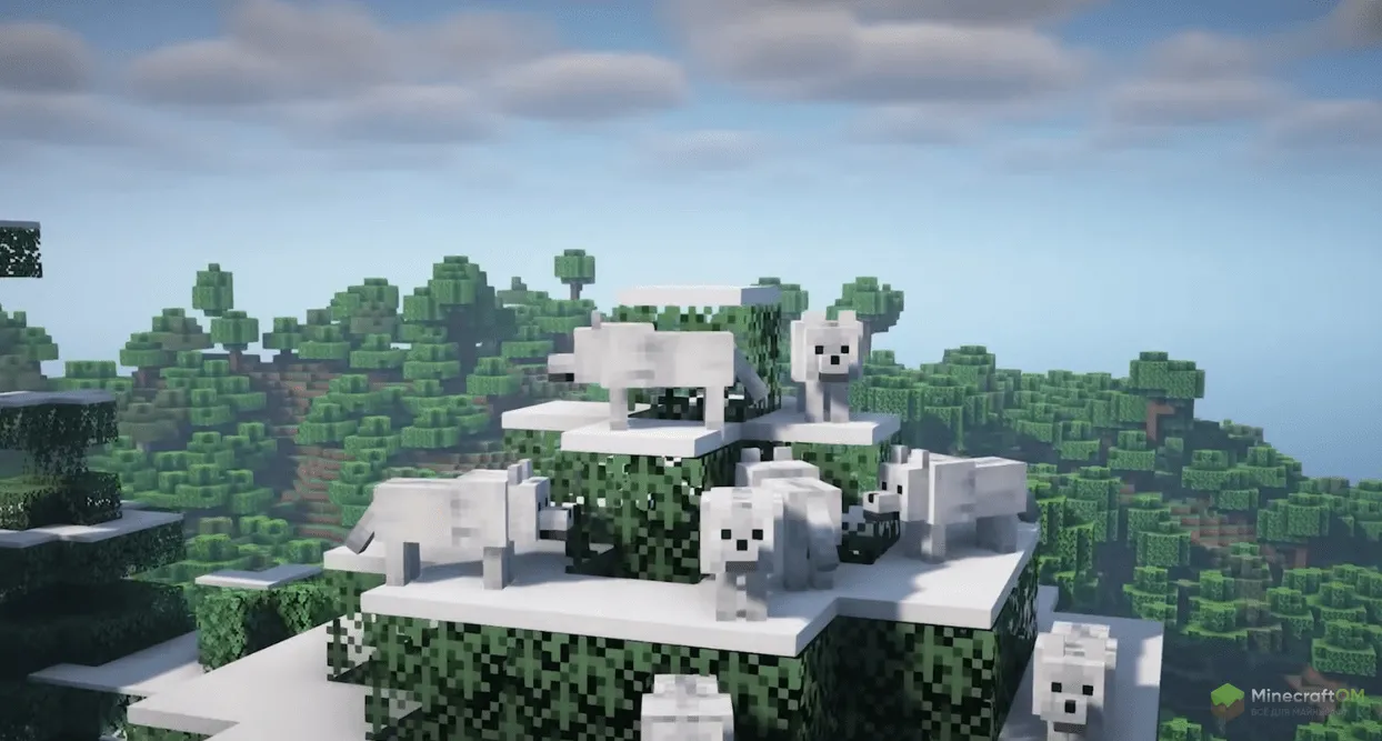 снежные волки