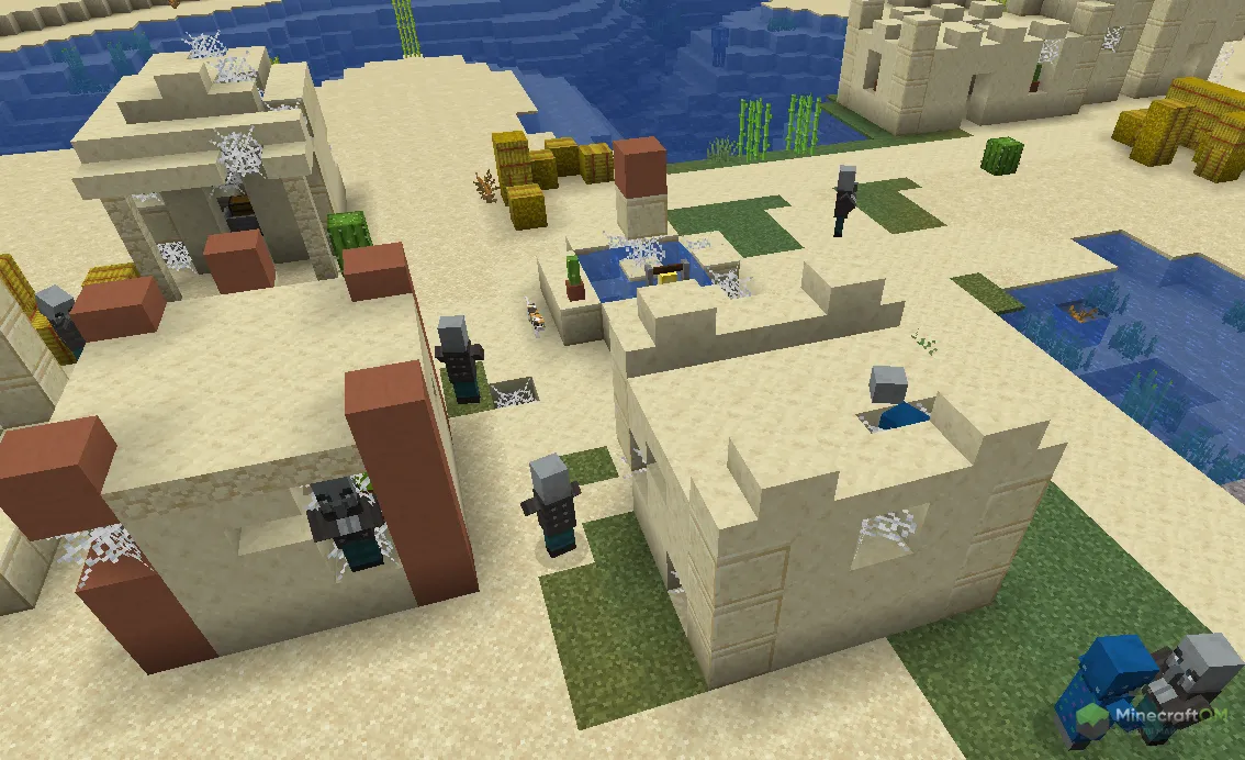 Деревня в пустыне