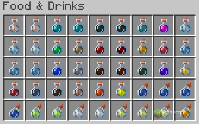 Новые зелья