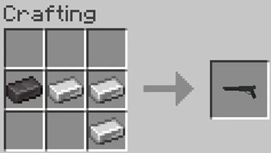 Крафт пистолета