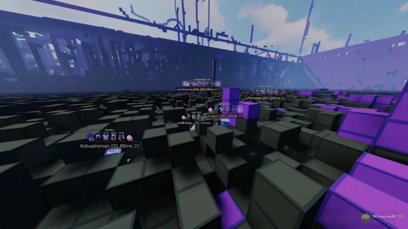 Чит в действии