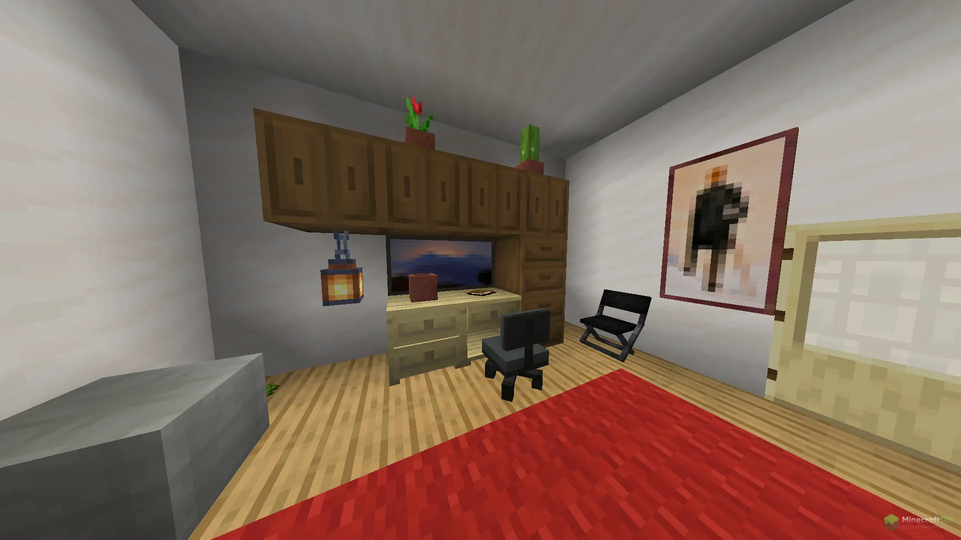 Комната с модом