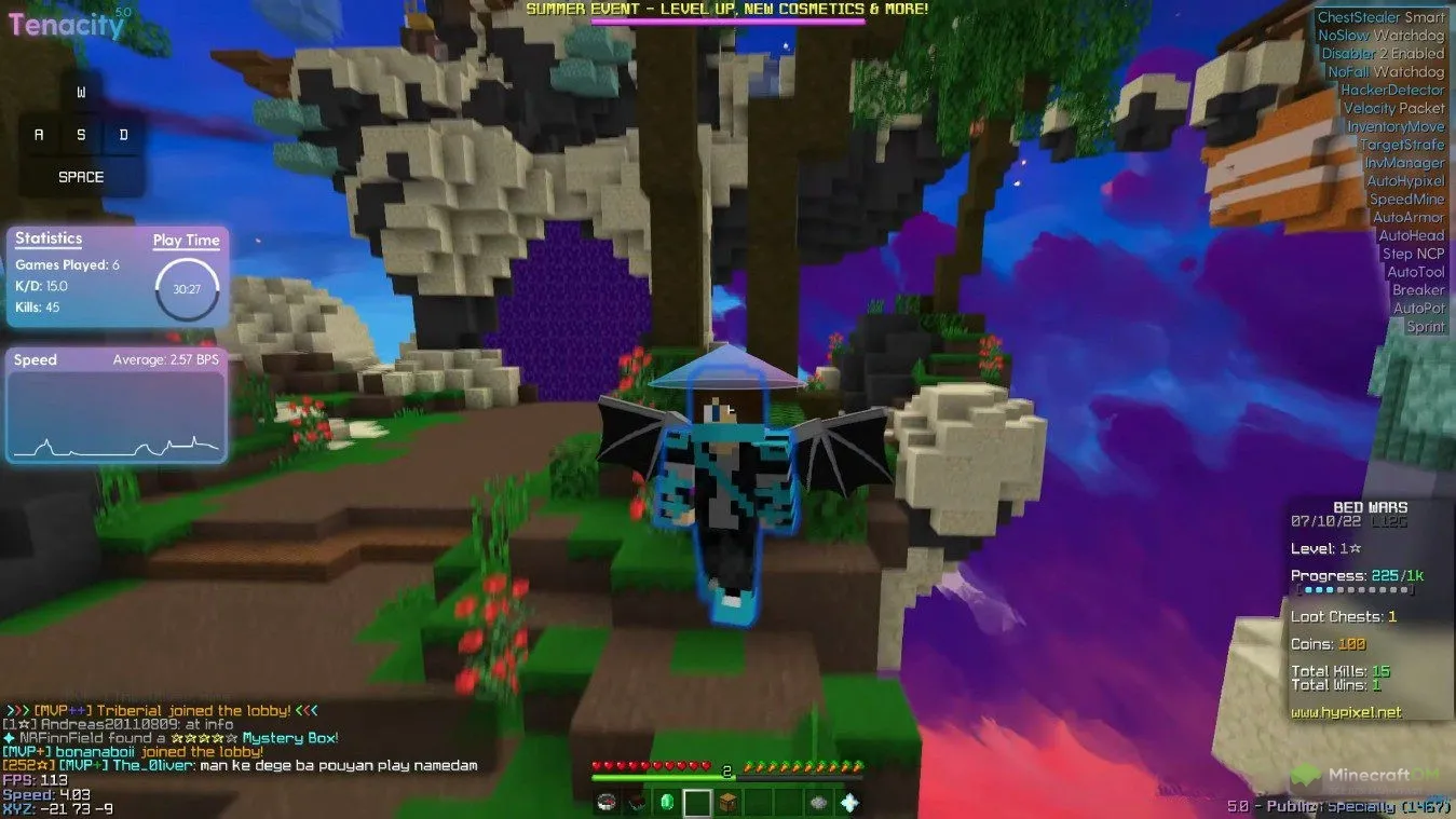 Интерфейс чита