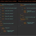 Примеры создания json-файлов рецептов