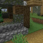 Деревня с криперами