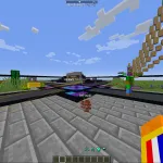 Чит в действии на сервере