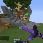 Чит в действии на сервере