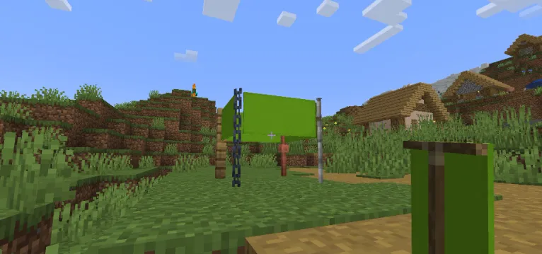 Установка флагов в четырех направлениях