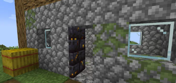 Чернокаменная дверь