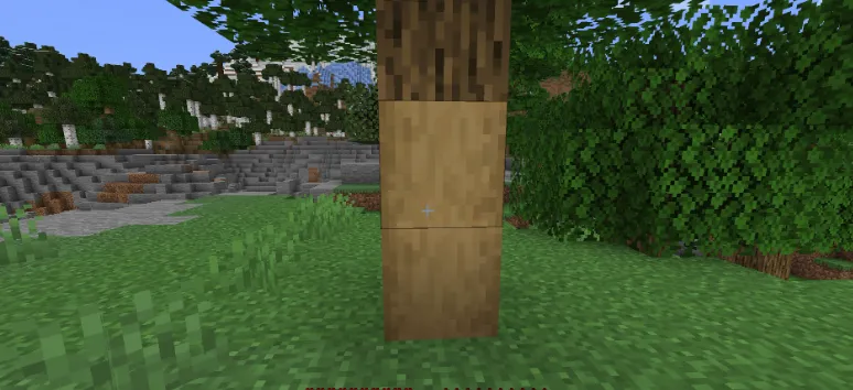 Отключение сдирания коры с брёвен