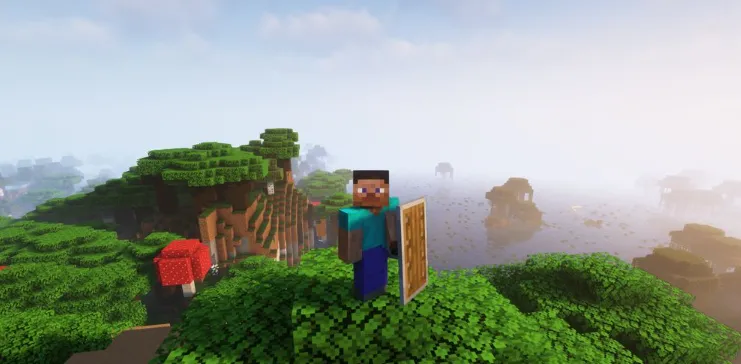 Стив с щитом