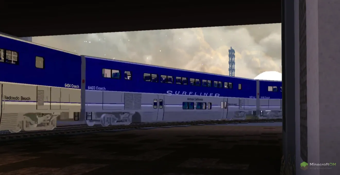 Новая электричка из текстурпака North American Railroads - Immersive Railroading