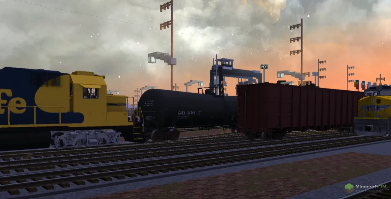 Новый паровоз из текстурпака North American Railroads - Immersive Railroading