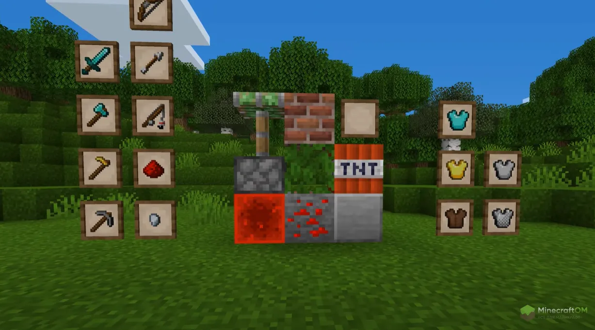 Новые механизмы из текстурпака JustTimms Vanilla Additions