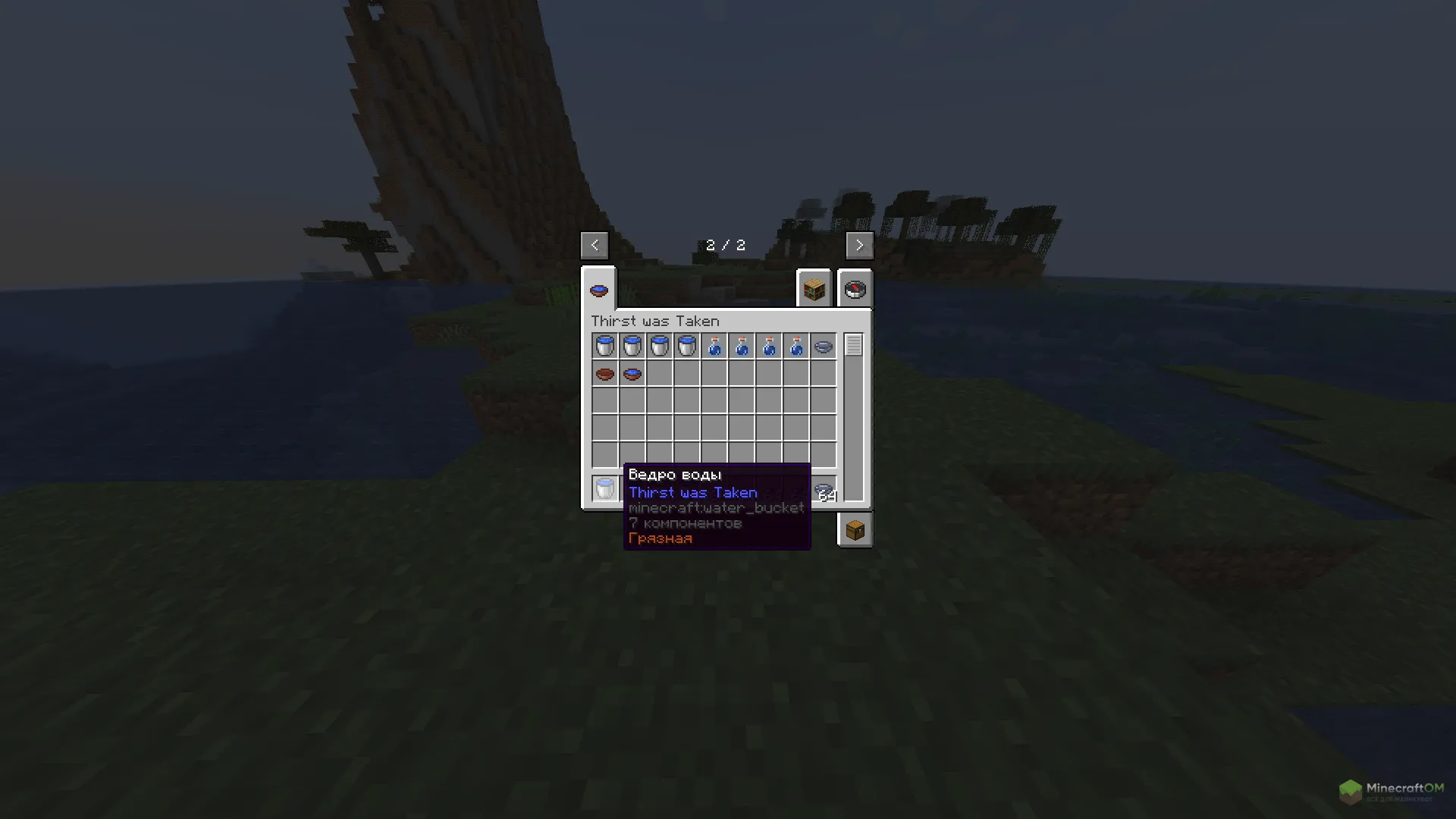 Грязная вода из мода Thirst Was Taken