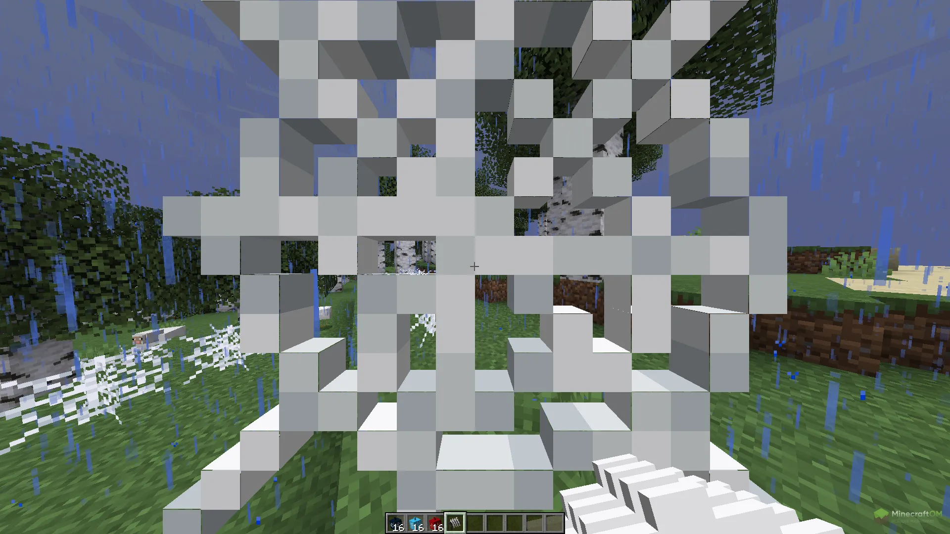 Атака паутиной в моде Unique Weaponry