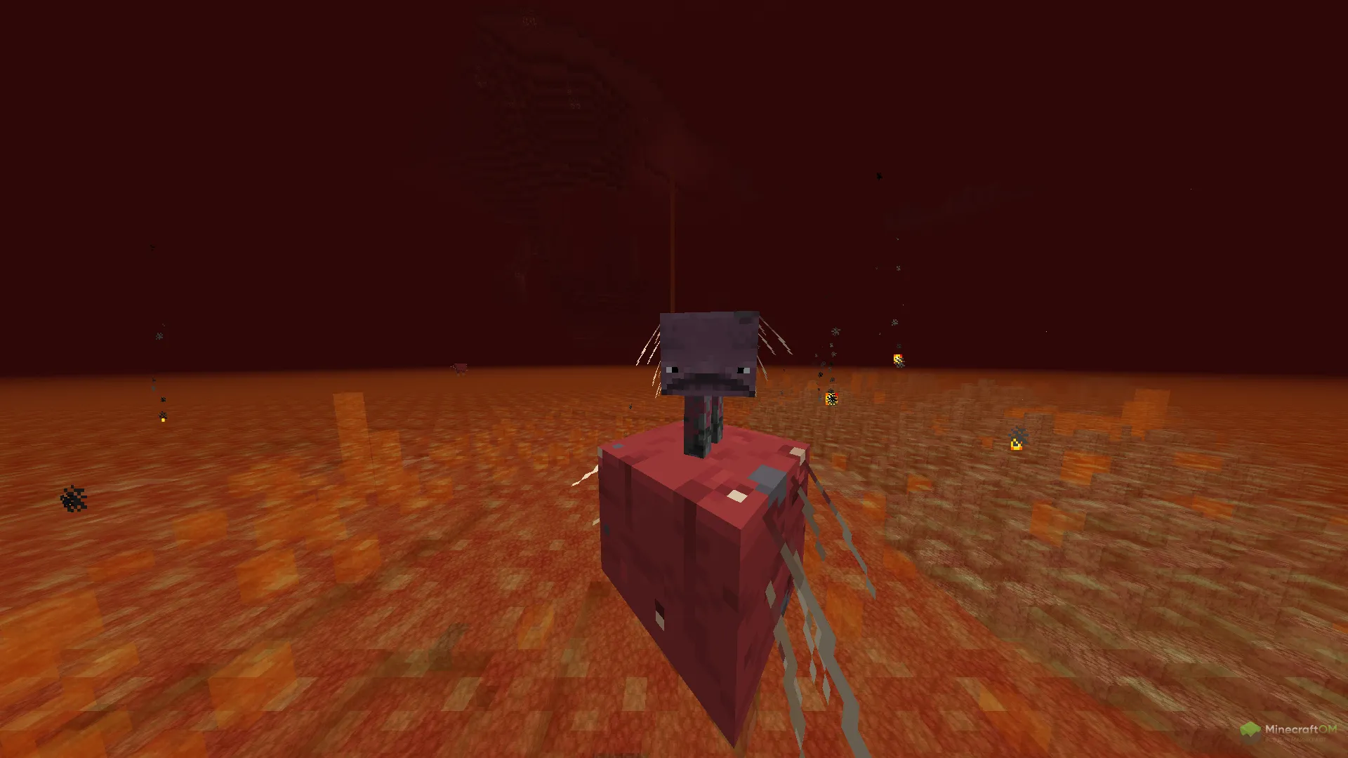 Прозрачность лавы с модом I See Lava