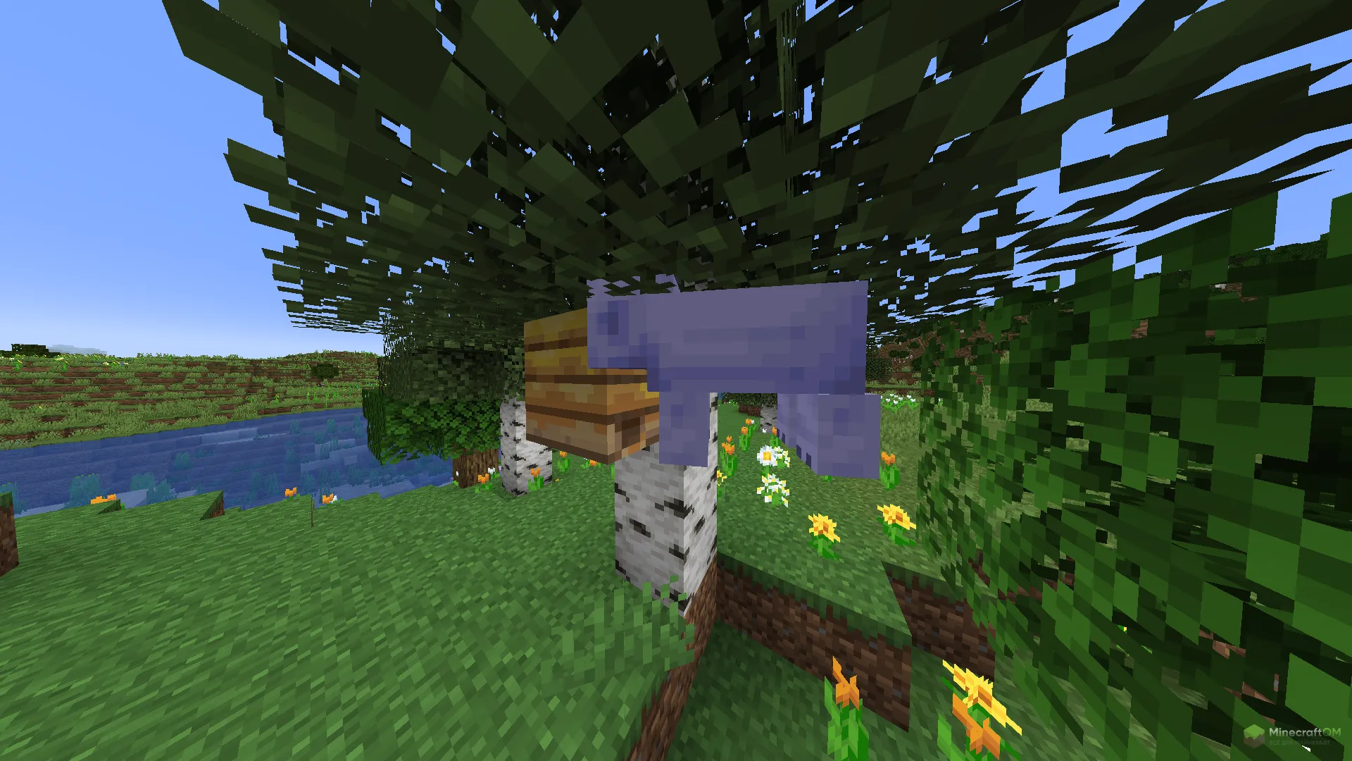 Поведение свиней в моде Spider Pig