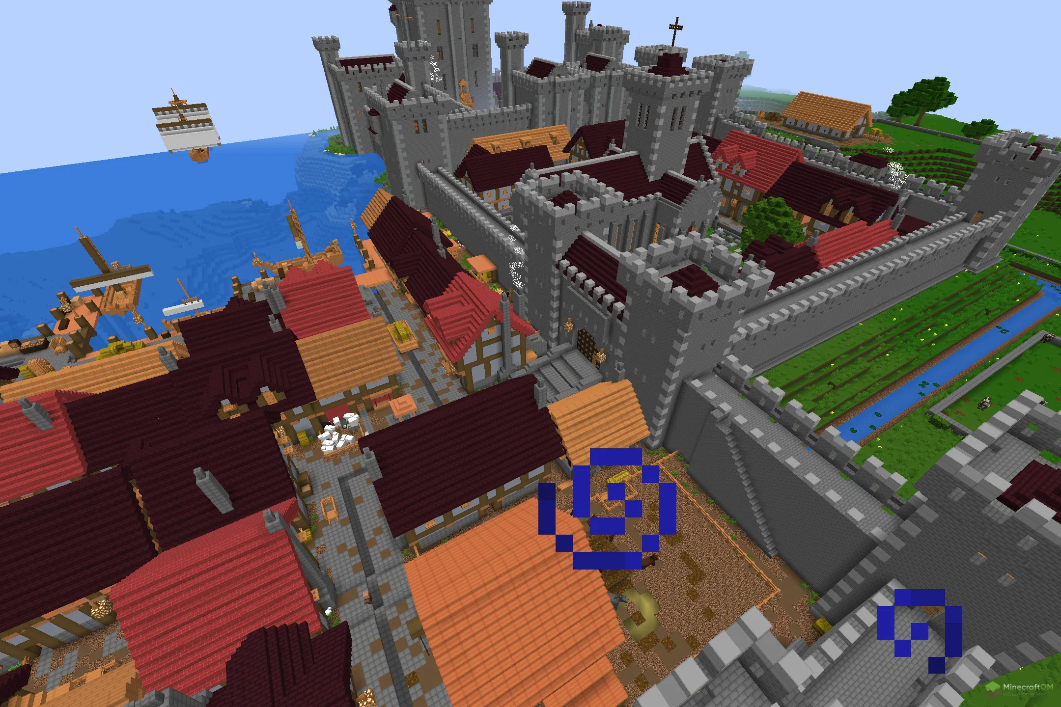 Новые блоки из текстурпака Firewolf 3D x128